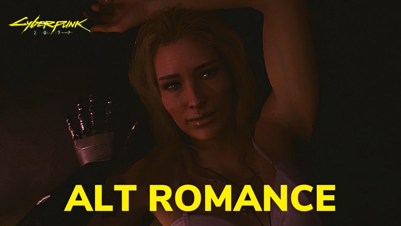 Cyberpunk 2077 Alt Romance Scene