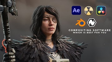 Nuke vs fusion. After effect vs Natron. Best compositing software in the world.