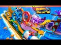 🔥 Hot Wheels Unlimited Mega Speed Challenge on Giant Ocean Track with Crazy Loops &amp; Epic Stunts