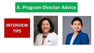 A. Program Director Advice for Residency Matching #img #match #usmle #doctor