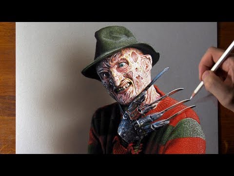 Drawing Freddy Krueger
