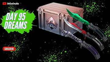 Opening one CS2 case every day until I get a Gold DAY 95