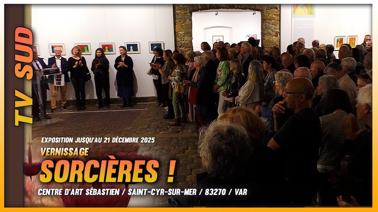 TV SUD / Saint-Cyr-sur-mer Exposition du Centre d’art Sébastien « Sorcières! » jusqu’au 21 décembre