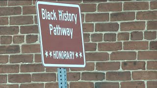 Fourth Street Black History Pathway sign officially unveiled
