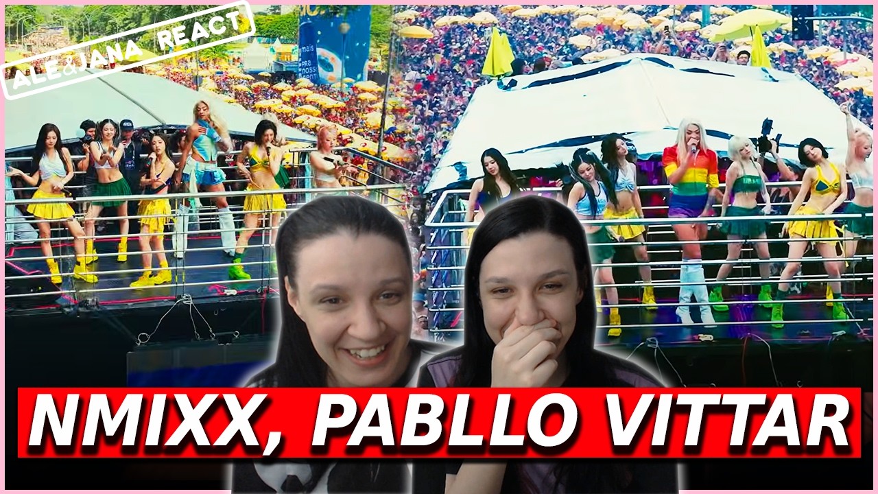 REAGINDO A NMIXX - TIC TIC (Feat. Pabllo Vittar) | Performance Video