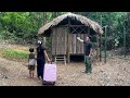 The single mother was fortunate to receive help from Dr. Jack in building a home.