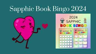 SAPPHIC BOOK BINGO 2024 | Find Hidden Gems (Jae's Reading Challenge)