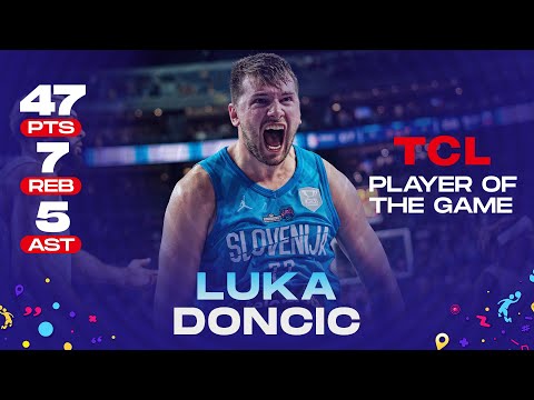 Luka DONCIC 🇸🇮 | 47 PTS | 7 REB | 5 AST | TCL Player of the Game vs. France