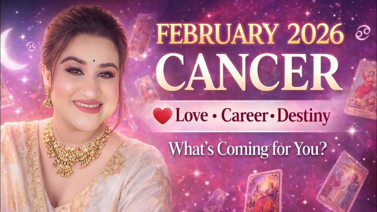  ✨ CANCER ♋ 🌙 FEBRUARY 2026 MONTHLY PREDICTION 🌙