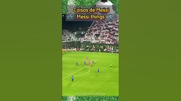 Two goals, one assist, Messi things