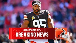Myles Garrett requests trade from Cleveland Browns, reigning DPOY | NFL Insider reaction