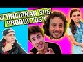 Pusimos a prueba productos de youtubers //  Luisito comunica, Juanpa zurita y yuya