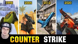 😱 КАК Counter-Strike СТАЛ ИЗВЕСТНЫМ 1998-2020 , ТЫ ОФИГЕЕШЬ !!! ► King DM | Реакция