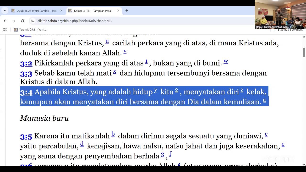 Home Fellowship di Amsterdam 5.3.26