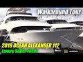 2019 Ocean Alexander 112 Luxury Super Yacht - Deck Interior Walkaround - 2018 Fort Lauderdale Boat