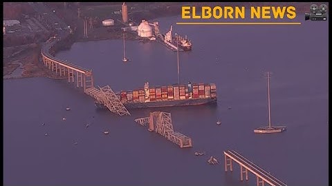 Full video | Francis Scott Key bridge collapses in Baltimore