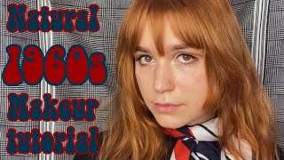 Natural 1960s Makeup tutorial I Easy 60s inspired Makeup
