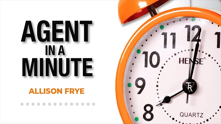 Agent In A Minute | Allison Frye