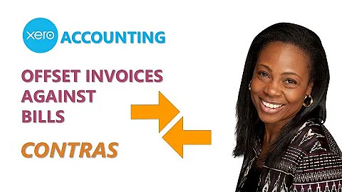 XERO | Offset a Sales Invoice with a Supplier Bill CONTRAS