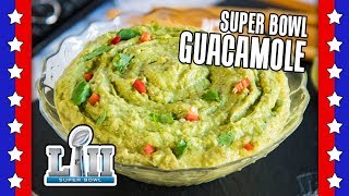 The BEST Guacamole Recipe - EASY Super Bowl Recipes by Warren Nash