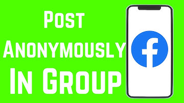 How To Post Anonymously In A Group On Facebook Tutorial (2023)