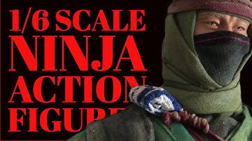 HunterPig Custom 1/6 Scale Ancient Ninja action figure My creation process
