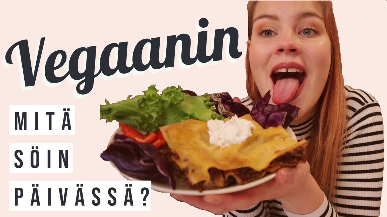 Mitä söin päivässä vegaanina? - YouTube