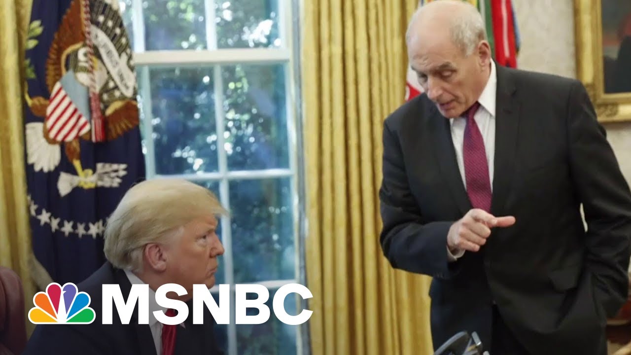 ⁣John Kelly was 'terrified' by aspects of Trump, says Michael Schmidt