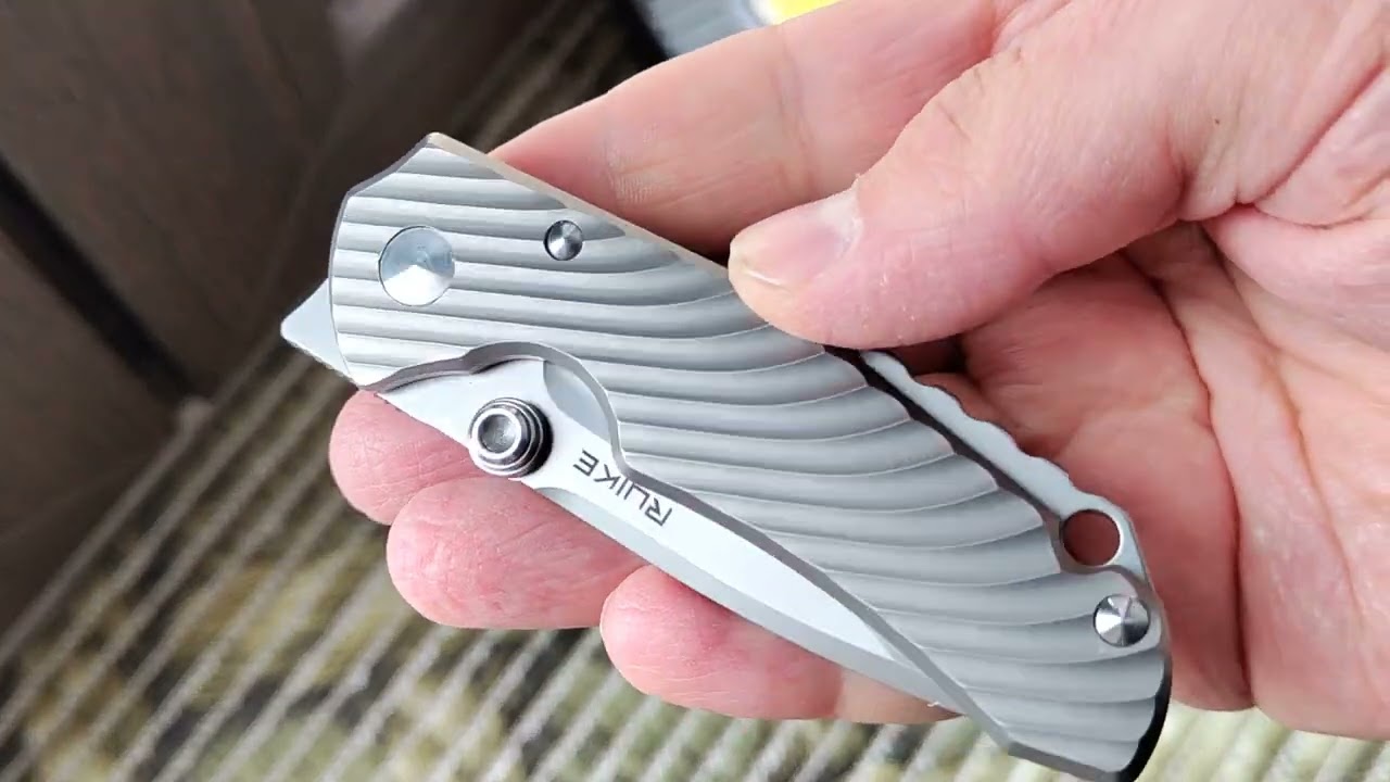 Review knife Ruike M671-TZ - tanto/TI/154CM - YouTube