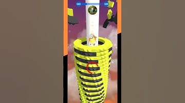 Stack Ball Gaming - Level 668 || Mokshith Thirumala Gameplay (iOS Android Game) #mokshith #games