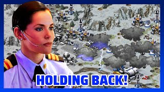 Red Alert 2 | Holding Back! | (7 vs 1 + Superweapons)