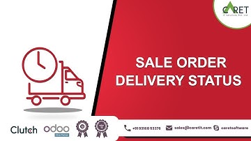 How to track sales order delivery status in odoo
