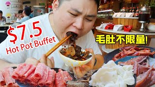 大胖去吃重庆49一位的火锅自助！毛肚不限量！感觉老板要亏啊？【都市陈大胖】