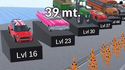 Crash master 3d game | car crash drive mega ramp | #crash master3d#carcrash #beamngdrive #gaming