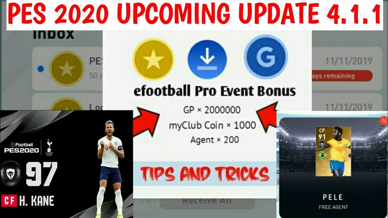 PES 2020 UPCOMING UPDATE TOTTENHAM HOTSPUR CLUB SELECTION APR 20 '20 | PES 2020 MOBILE & PC