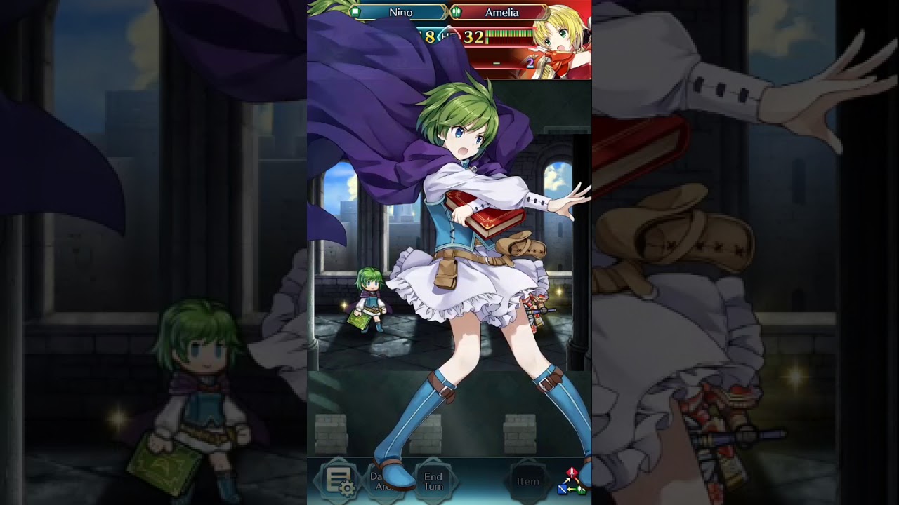 Green loli destroys tanks