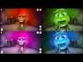 Talking tom reaction color compilation learning colours for children kids babies with funny 2017