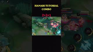 Hanabi Tutorial Combo ✨ #mlbb #hanabi