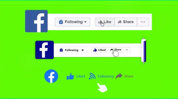 Top Facebook Page Like, Follow and Share Green Screen Animation || NO  Copyright