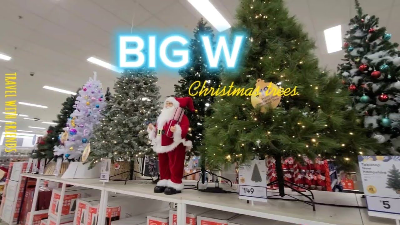 Christmas trees are available at big W | updated prices, australia ...