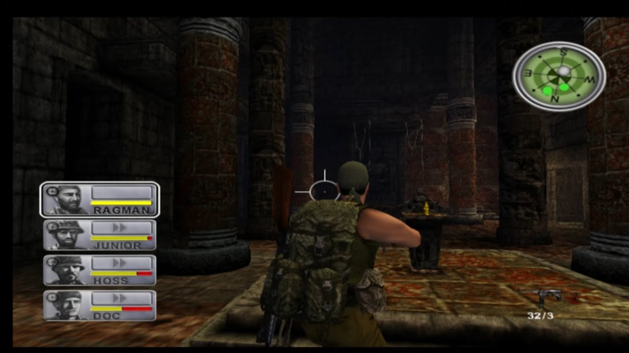 Conflict: Vietnam - PS2 - Mission 8 - The Sacred Statue (Semi-Blind, Hard Difficulty)