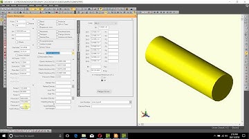 How To Add Pipe Geometry and Load Cases in Caesar II