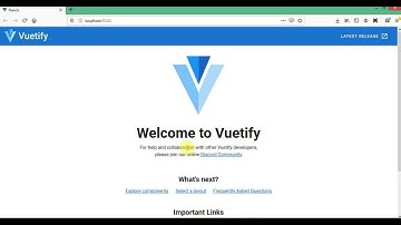 Part 5  Vuetify - How to develop user interface using Vue Js Vuetify Plugin