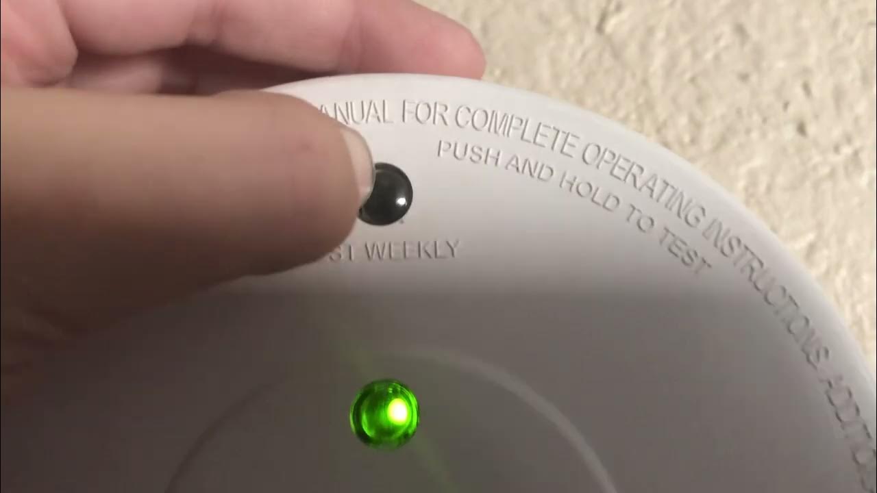 Kidde i12040 Smoke Alarm Test - YouTube