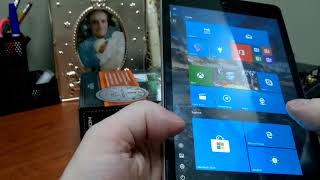 NuVision 8 inch Windows 10 Tablet