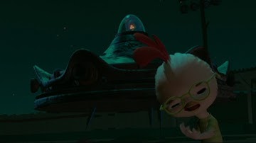 Chicken Little Scenes: Aliens Ran Away