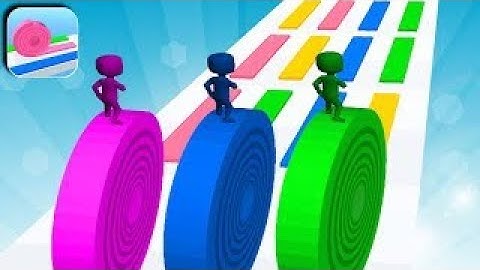 Layers roll walkthrough mobile phone all levels gameplay android, iOS new update