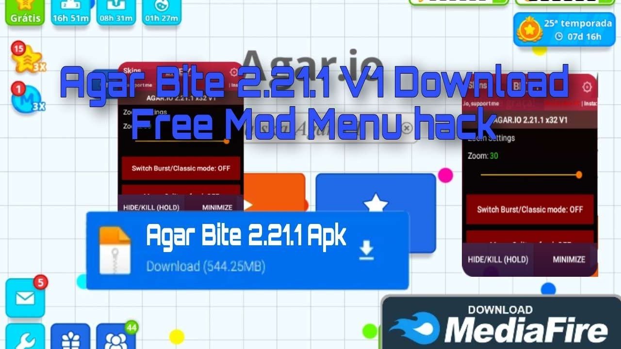 NEW BITE YT AGAR.IO MOBILE MOD MENU 2.24.1 ✓ (TUTORIAL) 