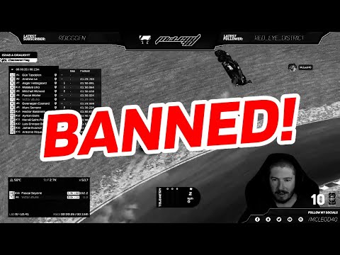 Banned from iRacing - indefinitely