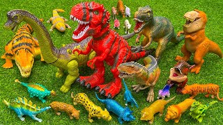Cleaning Dinosaur, Trex, brontosaurus, stegosaurus Jurassic world evolution 2 Animal battle